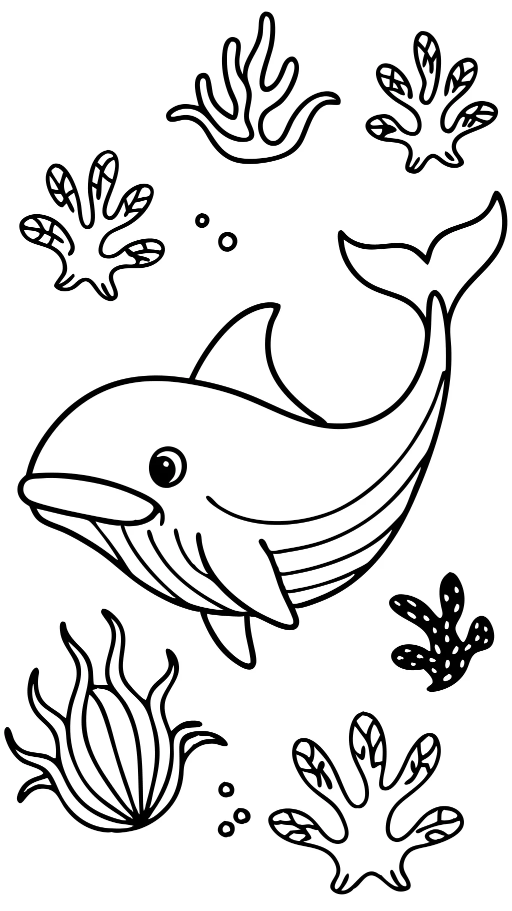 whale coloring pages